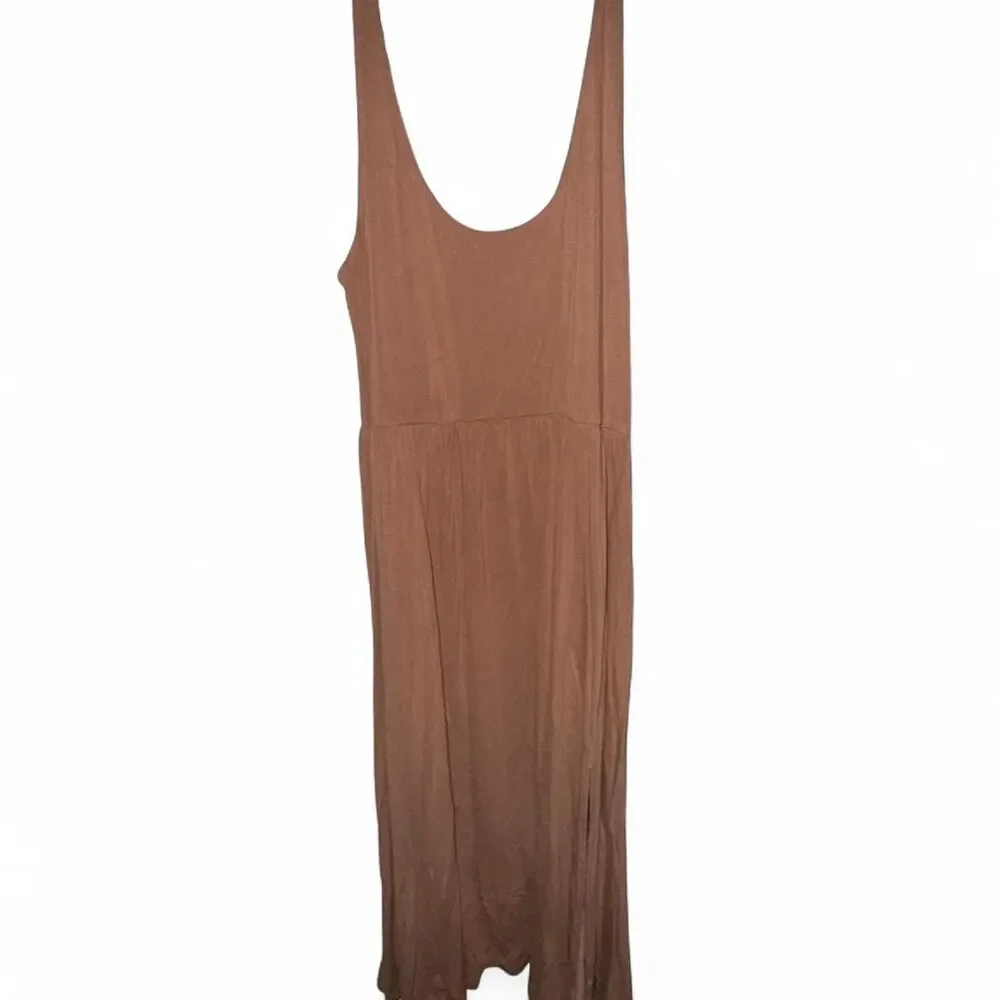 A-new-day Women's Brown and Tan Dress